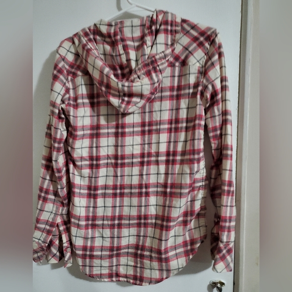 TNA Flannel with Hoodie - Picture 3 of 3